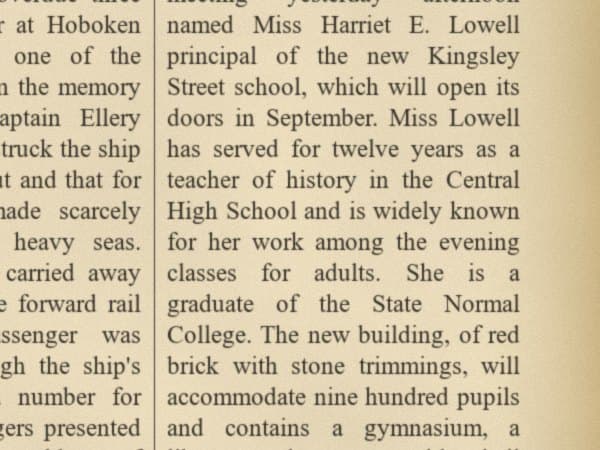 The same paragraph made crisp and dark in the original typeface